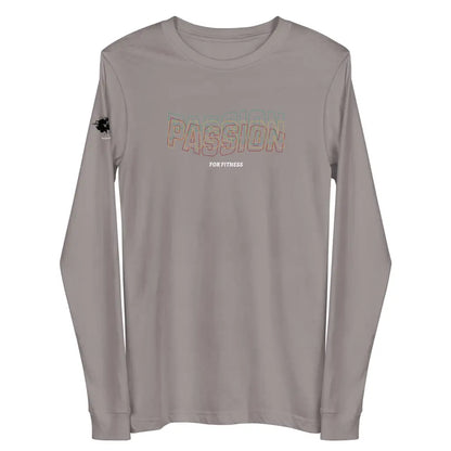 Women’s Performance Unisex Long Sleeve Tee - Storm / XS