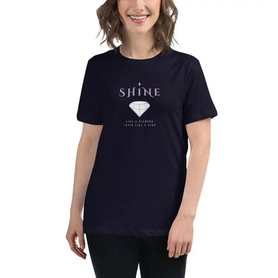WU Shine like a Diamond Relaxed T-Shirt